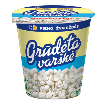 „Grūdėta” varškė
