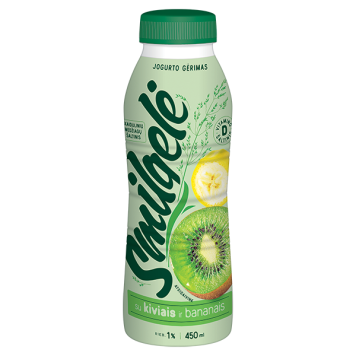 Jogurto gėrimas su kiviais ir bananais