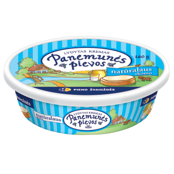 Natūralaus skonio lydytas kremas 