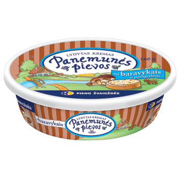 Lydytas kremas su baravykais ir pievagrybiais