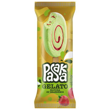 Matcha su braškėmis